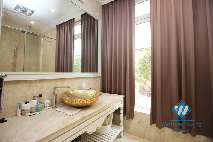 Spacious villa for rent in Ciputra, Tay Ho